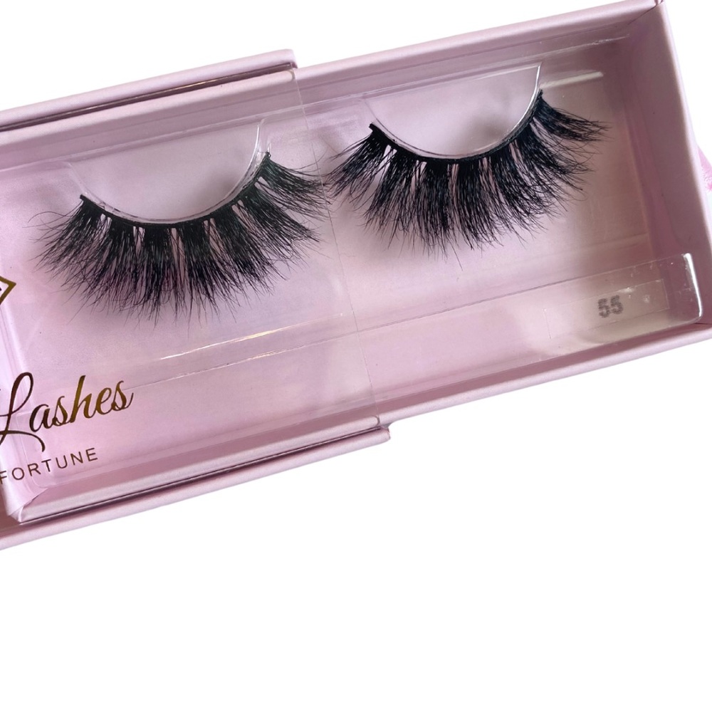100% Luxury Mink Lashes #55